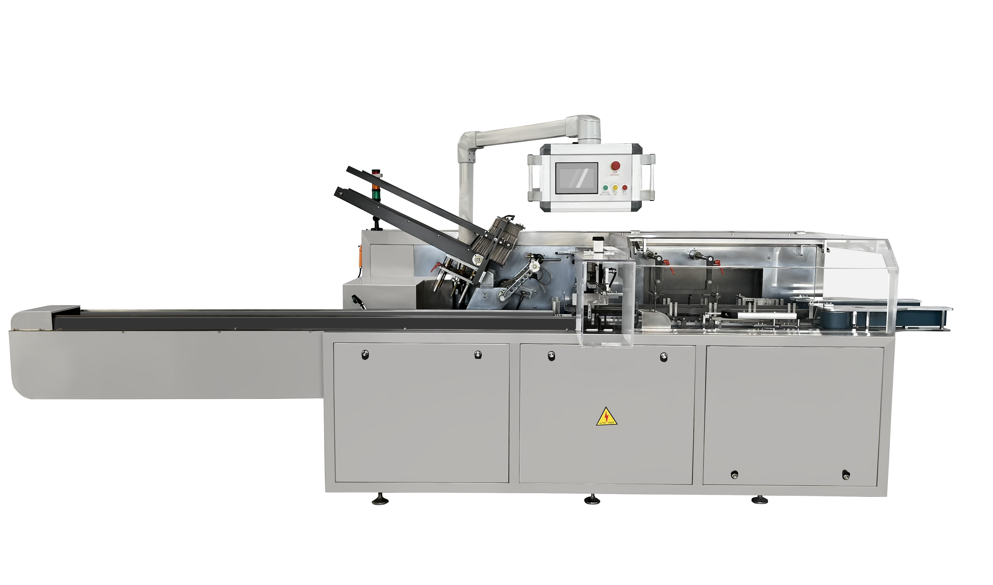 Efficient Glue-Spraying Cartoning Machine HY-130B Efficient Glue-Spraying Cartoning Machine HY-130B