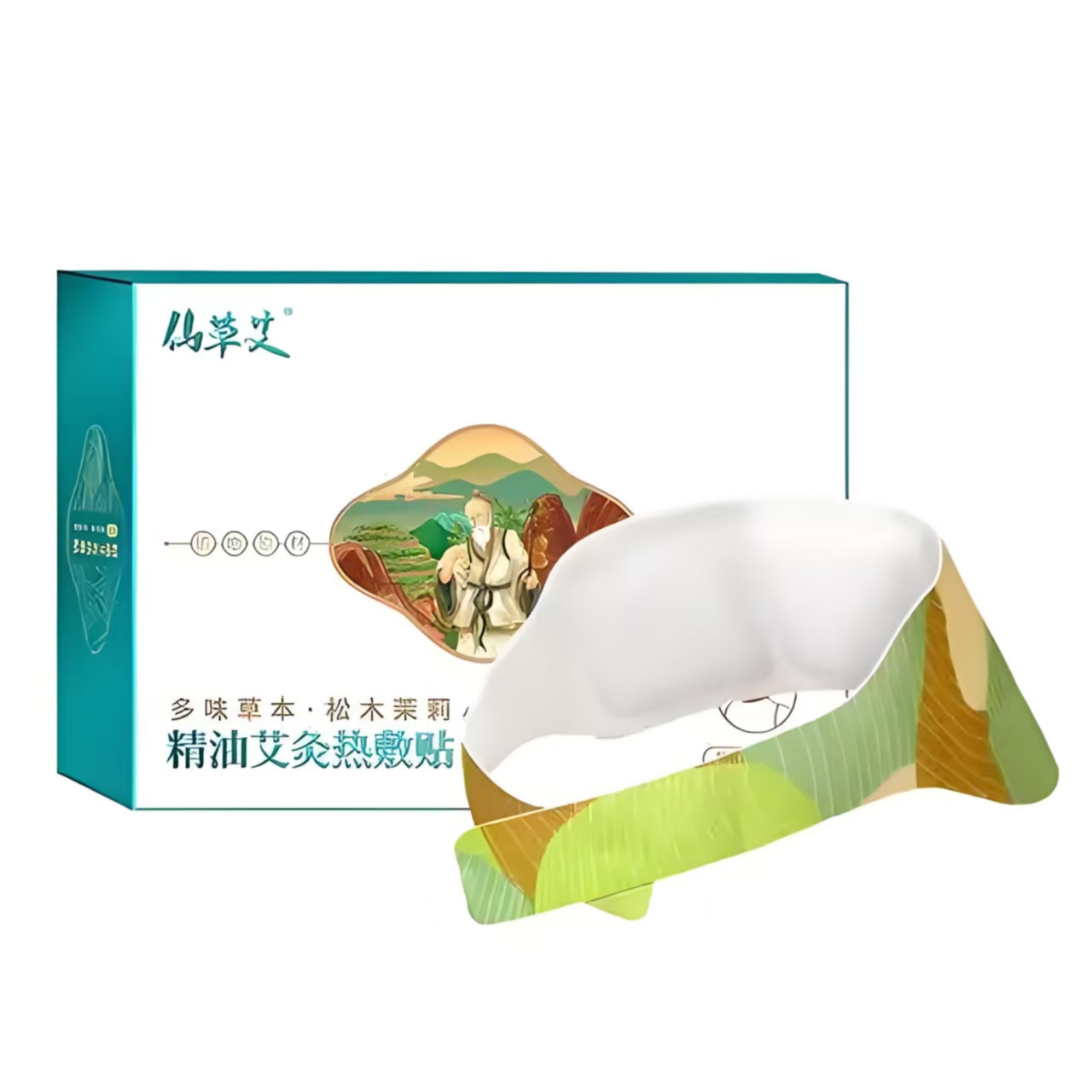 Auto-Fill Powder Neck Sticker Machine HY-600CSB