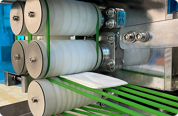 Vertical Fold 10pcs Wet Wipes Machine JBK-260S